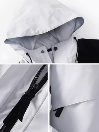 休闲户外登山服山系连帽运动外套